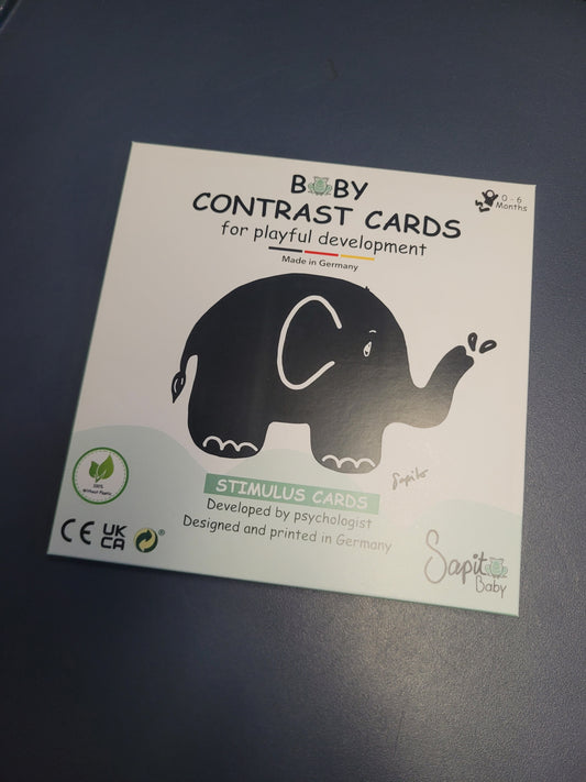 (English) Baby Contrast Cards