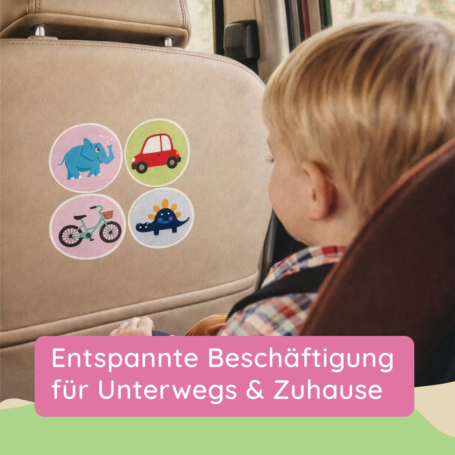 Kontrast Schwarz-Weiß Textilaufkleber Set – Hochwertige Stoffsticker | Schwarz-Weiß Designs | Wiederverwendbare Dekorative Aufkleber