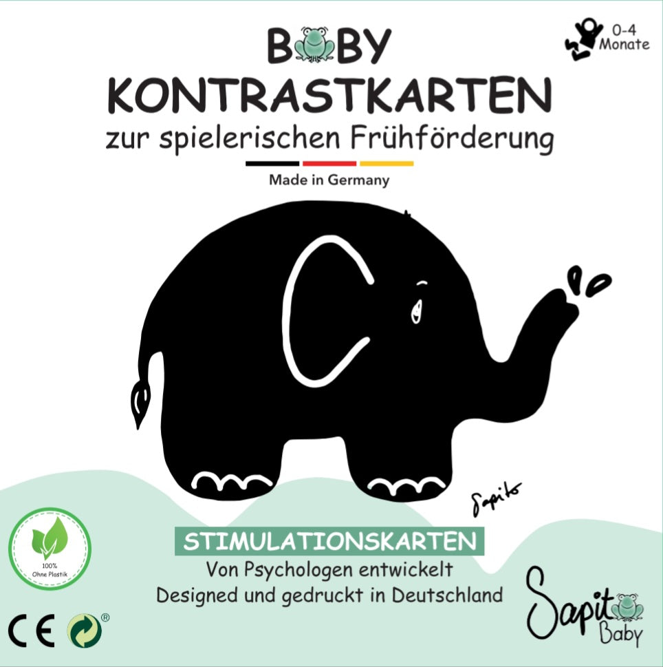 Baby Stimulationskarten/ Kontrastkarten