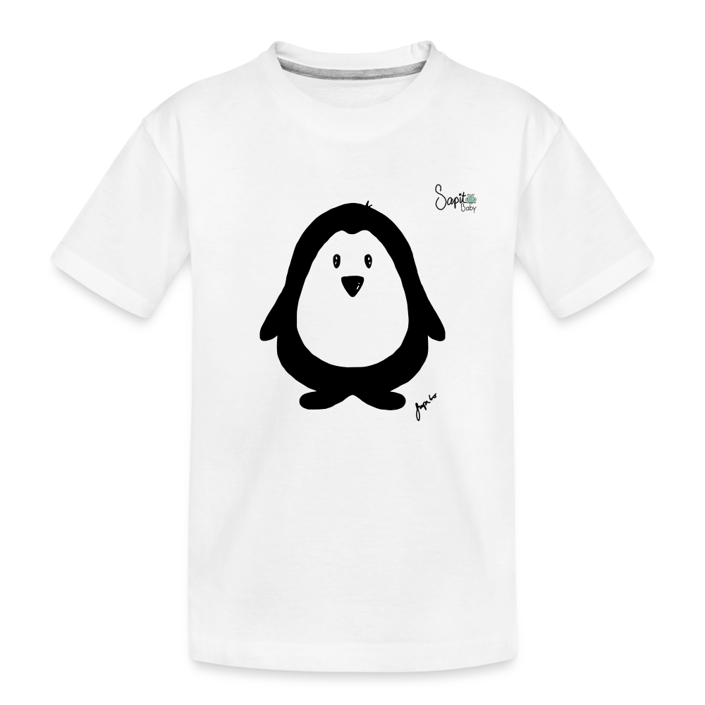 Toddler Premium Organic T-Shirt - white